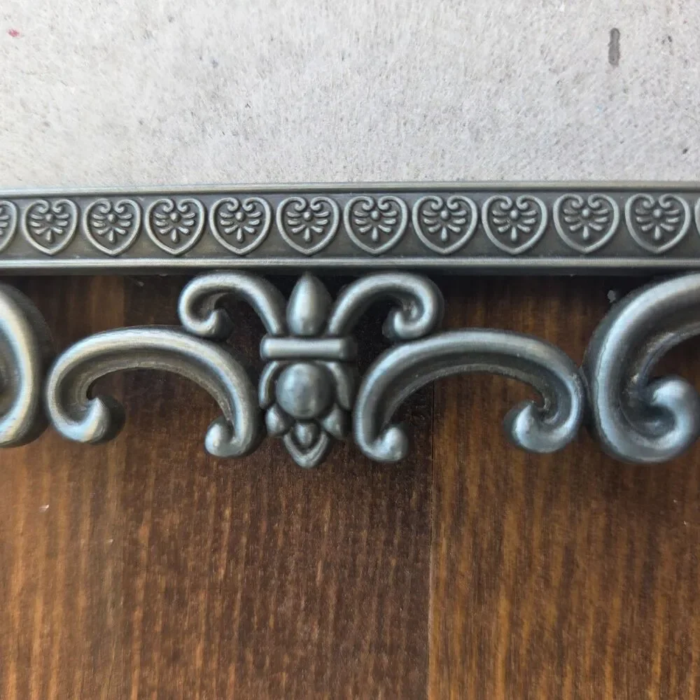 Vintage Ornate 4x6 Picture Frame Baroque Scroll Easel Tabletop Frame